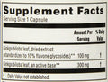 Kroeger Herb Ginkgo Biloba Vegetarian Capsules, 90 Count