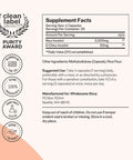 MyoInositol DChiro Inositol Blend Berberine 1500mg HCl Supplement 30 Day Supply