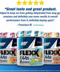 GAT Sport Flexx EAAs + Hydration, Fruit Punch, 30 Servings