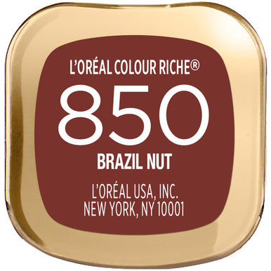 L'Oreal Paris L OrEal Colour Riche Original Creamy Hydrating Satin Lipstick With Argan Oil And Vitamin E Brazil Nut 1 Count