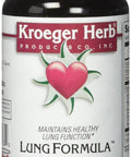 Kroeger Herb Lung Formula Capsules, 100 Count