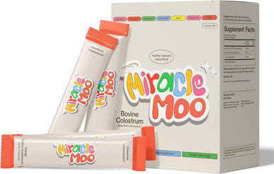 Miracle Moo Sticks Packs (30 Count) and Colostrum Capsules (30ct)