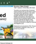 Terravita Flaxseed (Certified Organic) - 450 Mg (100 Capsules, Zin: 517688) - 3 Pack