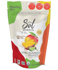 SOL SIMPLE Organic Dried Mango | 6oz Snack Pack (2 Bags Total) | One Ingredient | Vegan | Non-GMO | No Added Sugar | Fair Trade | Dried Fruit | Mango