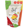 SOL SIMPLE Organic Dried Mango | 6oz Snack Pack (2 Bags Total) | One Ingredient | Vegan | Non-GMO | No Added Sugar | Fair Trade | Dried Fruit | Mango