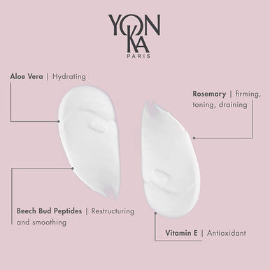 Yon-Ka Phyto-Contour Eye Cream (15 ml) Anti-Aging Under Eye Cream for Dark Circles and Puffilness, Tone and Firm with Vitamin E and Aloe Vera, Paraben-Free
