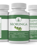 PURE ORIGINAL INGREDIENTS Moringa Oleifera (100 Capsules) Always Pure, No Additives Or Fillers, Lab Verified