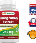 Best Naturals Pomegranate Extract 250 mg 120 Capsules