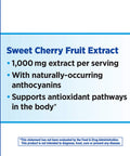 Nature'S Way Cherry Fruit, Sweet Cherry Extract, Supports Antioxidant Pathways*, 1,000 Mg Per Serving, 180 Capsules