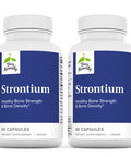 Terry ly Strontium - 60 Capsules, Pack of 2 - Supports Bone Strength & Density - Non-GMO, , Kosher - 60 Total Servings