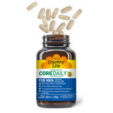 Country Life Core Daily 1 For Men Tablets 60 Count