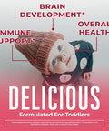 Maryruth Organics CoComelon Toddler Kids Multivitamin with Iron | Immune Support | Toddler Vitamins | USDA Organic | Sugar | Multivitamin Liquid Drops for Kids Ages 1-3 | Vegan | 1 Fl Oz