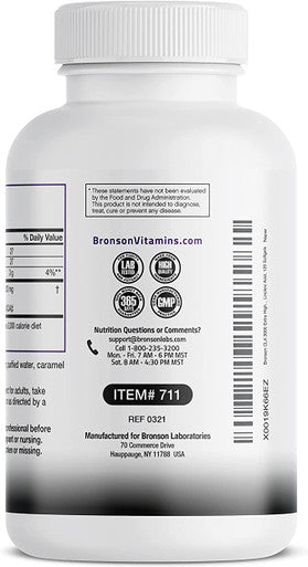 BRONSON CLA 3000 Conjugated Linoleic Acid Extra High Potency - 3,000 mg - 120 Softgels