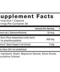 Force Factor Pine Bark Extract, Traditionally Used to Support Nitric Oxide Production, Enhance Flow and Circulation, Made with Key Ingredients, Superior Absorption, Black, 30 Count