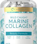 Carlyle Marine Collagen Pills | 250 Caplets | Wild Caught Collagen Peptides | Non-GMO Gluten