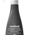 Method Stainless Steel Cleaner + Polish Apple Orchard Cleans Fingerprints and Smudges 14 FL Oz (Pack of 1)