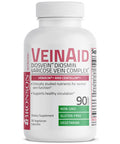 Bronson VeinAid DiosVein Diosmin Varicose Vein Complex with Venocin & Centellin, 90 Vegetarian Capsules