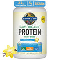 Garden of Life Organic Vegan Vanilla Protein Powder - 22G Complete Plant Based Raw Protein & Bcaas Plus Probiotics & Digestive Enzymes For Easy Digestion Non-Gmo Gluten-Free Lactose Free 1.5 Lb