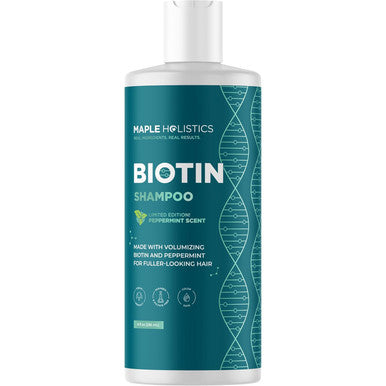 Biotin Shampoo And Conditioner Set - Sulfate & Paraben Shampoo And Conditioner With Biotin And Peppermint For All Hair Types - Volumizing Hair Care Set
