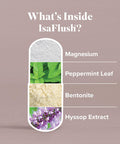 Isagenix IsaFlush - Gentle Digestive Support with Balanced Minerals Encouraging Regularity - No Harsh Laxatives - 60 Capsules