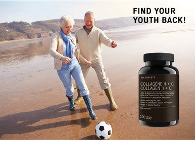 Hydrolyzed Collagen Peptide Supplement Tablets with Vit.C for Men and Women