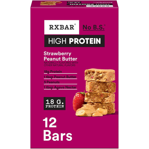 RXBAR High Protein Bars, Gluten Free, Protein Snacks, Variety Pack (10 Bars)