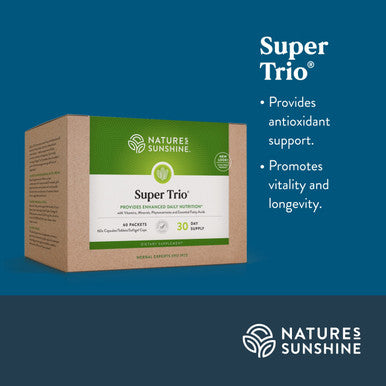 Nature'S Sunshine Super Trio, 30 Day | Vitamin Packs For Men And Women Provide A Potent Blend Of Vitamins, Minerals, Essential