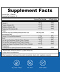 Dr. Wholeness Blood Vitality - Daily Iron Supplement And Multivitamin - Boost Ferritin And Energy, Most Effective Iron Supplement, High Potency, Non Constipating, No Nausea, And Bioavailable - 30 Caps