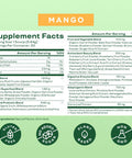 Bloom Nutrition Superfood Greens Powder Digestive Enzymes with Probiotics and Prebiotics Gut Health Bloating Relief Mango + Milk Frother High Powered Hand Mixer