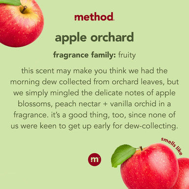 Method Daily Granite Cleaner Refill Apple Orchard Plant-Based Cleaning Agent for Granite Marble and Other Sealed Stone 68 fl oz (Pack of 1)