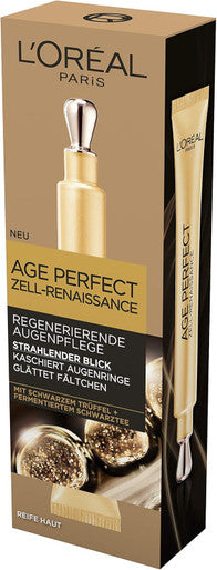 L'Oreal Paris Eye Care Anti-Ageing Eye Cream To Promote Cell Regeneration With Antioxidant Formula And Vitamin E Age Perfect Cell Renaissance 15 Ml