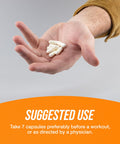 Bulksupplements.Com Creatine Monohydrate Capsules - Micronized Creatine Monohydrate, Creatine Pills - 7 Creatine Capsules Per Serving, 5000Mg, Gluten Free, 210 Capsules (Pack Of 1)