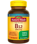 Nature Made Vitamin B-12 1000 Mcg Timed Release Tablets 160 Ea