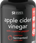 Sports Research Biotin 10000mcg 120ct Apple Cider Vinegar Capsules 120ct
