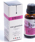 SPRUSE Rose Geranium Essential Oil - 30ml - 100% Natural Undiluted