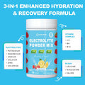 Electrolytes Powder No Sugar, Keto Hydration Electrolyte Drink Mix Supplement For Energy, Muscle Function - Enhanced With Himalayan Salt +Bcaas +Vitamins, Non-Gmo (Raspberry Lemonade, 75 Servings)