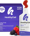 Healthycell Bioactive Daily Liquid Multivitamin For Men & Women â€“ 20+ Essential Vitamins Minerals & Antioxidants For Brain Heart Immune Support Skin & Hair Support - 14 Gel Packs