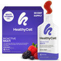 Healthycell Bioactive Daily Liquid Multivitamin for Men and Women 20+ Essential Vitamins Minerals and Antioxidants for Brain Heart Immune Support Skin and Hair Support 14 Gel Packs