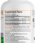Bronson Vitamin K Triple Play (Vitamin K2 Mk7 / Vitamin K2 Mk4 / Vitamin K1) Full Spectrum Complex Vitamin K Supplement 180 Capsules