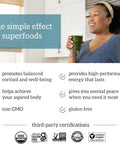 Organifi: Go Packs - Green Juice - Organic Superfood Supplement Powder - 15 Travel Packs - Organic Vegan Greens - Hydrates And Revitalizes