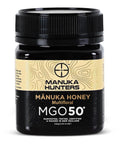 Manuka Hunters UMF 10+/MGO 263+ Certified New Zealand Manuka Honey - 100% Pure Natural Sweetener - Gluten, Dairy Free - Ideal for Tea, Coffee, Smoothies, and Baking - Sustainable - 8.8oz/250g Jar