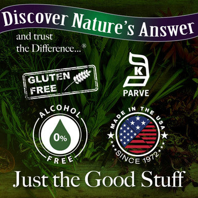 Nature'S Answer Alcohol- Stevia Leaf Liquid Extract Drops 2-Fluid Oz Gluten and Alcohol Standardized Stevia Drops | Natural Sweetener | Diabetic Friendly | Keto Friendly
