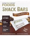 California Gold Nutrition Foods - Dark Chocolate, Nuts, & Sea Salt Bar Gold Bar, 12 Bars