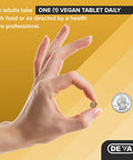DEVA Vegan Chelated Iron with Added Vitamin B-12, Dietary Supplement, 29 mg, 90 Count