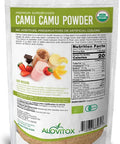 Organic Camu Camu Berry Powder | Naturally Energizing Immune Boosting Vitamin C, Antioxidants, And Proteins | Raw, Pure, Gluten Free, Vegan, Non GMO Peruvian Camu Camu Powder by Alovitox | 3.5 oz Bag