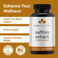 Luma Nutrition Saffron Extract Capsules - Premium Saffron Supplements - 88.50 Mg Pure Saffron Pills - Mood Support - Eye Support - Made In The Usa - 60 Capsules
