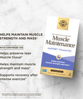 Solgar Muscle Maintenance Age-Defying Nutrition For Men & Women Support Muscle Mass With Hmb ( -Hydroxy methylbutyrate) And 125% Daily Value Of Vitamin D Soy And Gluten Free 20 Servings