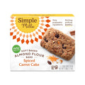 Simple Mills Soft Baked Dark Chocolate Almond Flour Bars, 5 ct, 1.19 oz each