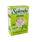 SPLENDA Stevia Zero Calorie Sweetener Sugar Substitute Packets 100 Count (Pack of 1)