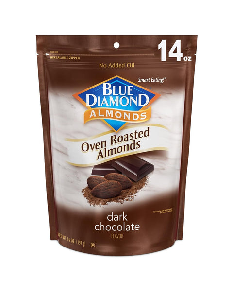 Blue Diamond Almonds Honey Roasted Snack Almonds, Party Salty Snack, Plant-Based Protein and Fiber, After School Snacks, Events, Holidays and Lunch, 16Oz, 1 Pound (Pack of 1)